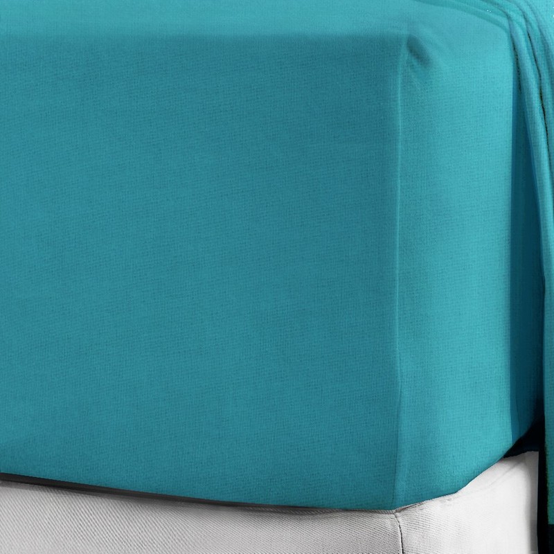 100% Brushed Cotton Flannelette 40CM/16" Extra Deep Fitted Sheets in