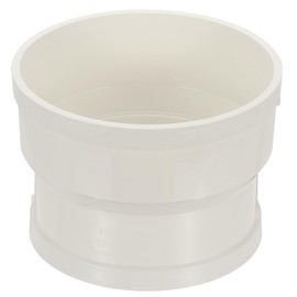 PATIKIL 7" to 6" Duct Reducer, PVC Pipe Increaser Adapter Ducting Airflow Tube Pipe Fitting for DWV (Drain, Waste and Vent) Ventilation Ducting, White