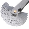 OriGlam Screw Thread Pitch Cutting Gauge Tool, Stainless Steel Metric