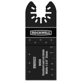 Rockwell RW8932 1-3/8-Inch Sonicrafter Oscillating Multitool Standard Wood End Cut Saw Blade with Universal Fity System