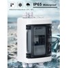 DIHOOL Outdoor Circuit Breaker Box, Solar Isolator Disconnect Switch 40