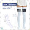 DRESHOW Women's Extra Long Socks Over Knee Long Knee Socks