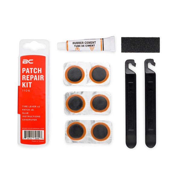 BC Bicycle Company Bicycle Patch Kit Repair Bike Inner Tube