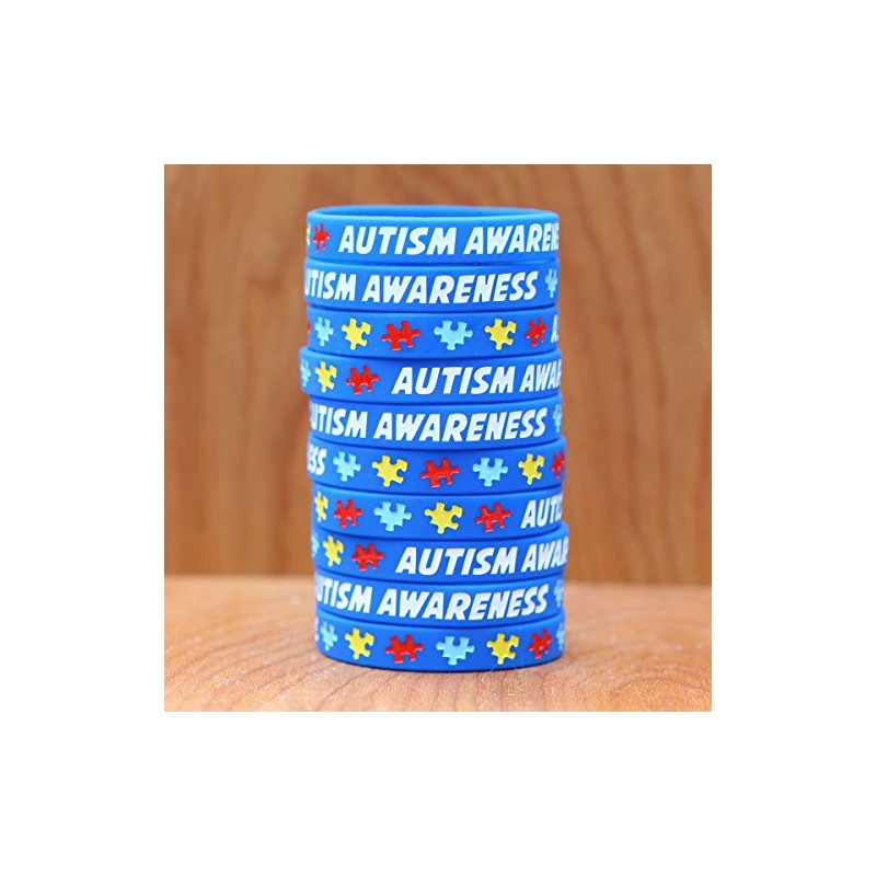 One Autism Awareness Wristbands