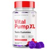 Vital Pump XL Gummies - Vital Pump XL Testo Gummys Maximum Strength Supplement - All Natural VitalPumpXL Performance Gummy Once Daily Chewable Vitamin Support Your Strength and Energy (60 Gummies)