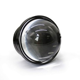 YSY 2x Car Light Assembly Car LED Daytime Running Light 12V Fish eye Fog Light Reverse Light LED Eagle Eye White Light Backup Light (Yellow)