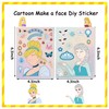 Princess Stickers for Kids, 24 Sheets Make Your Own Princess