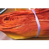 CharmingStuffStore Rayon Ribbon 3" Acetate Wire Ombre1yd Mango Orange TR1452MMM