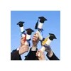 30 Mini Birretes Graduación Decorativos 30pcs Graduation Caps