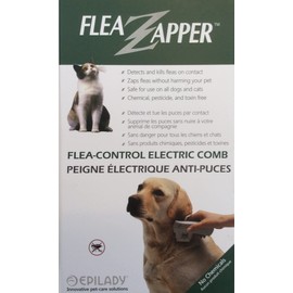 Epilady Flea Zapper Electronic Flea Comb for Dogs or Cats, Chemical and Toxin Free EP40120