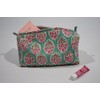 Floral Quilted Cosmetic and Toiletry Bag