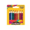 Cra-Z-Art Glitter Colored Pencils Carded, 8 Count (10432)