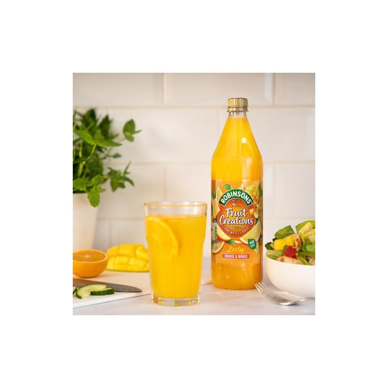 Robinson's Orange Fruit Drink, No Added Sugar, 1L