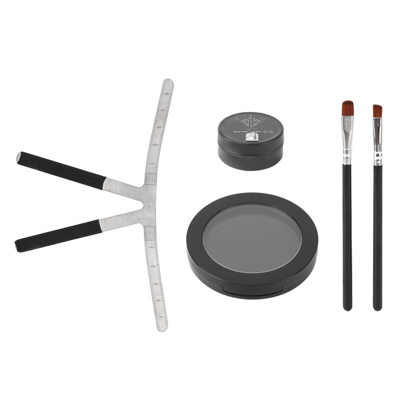 Eyebrow Mapping Kit Stencil Ruler Brow Mapping String Pigment Eyebrow