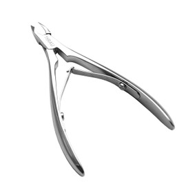 THRAU Cuticle Trimmer for Manicure and Pedicure, Stainless Steel Cuticle Remover Cuticle Nipper, Precise Pointed Tip Grooming Kit for Trim Nail and Dry Skin
