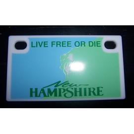 Brothers New Hampshire Mini License Plate Personalize