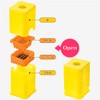 Shimomura Industries FV-635 Whole Veggie, Potato Stick Cutter, Yellow, 3.9