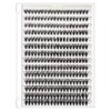 Bransfy False Eyelashes Clusters 280pcs DIY Eyelash Extension D Curl