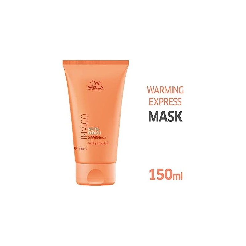 Wella Professionals Invigo Nutri-Enrich Mascarilla Self Warm Reparación Daño 150ml