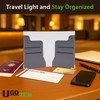 Ugozen Passport Wallet Passport Cover Protector Travel Document Bank Note
