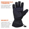 Ergodyne ProFlex 819WP Extreme Thermal Waterproof Winter Gloves Black Small