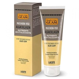 Guam, Nourishing and Revitalising Algacollagen Face Mask with Black Clay and Guam Algae, Brightening and Moisturising, Made in Italy, 75 ml