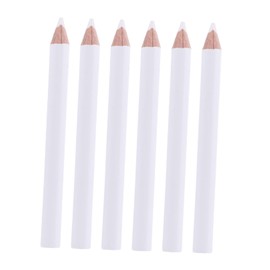 Gogogmee 30pcs Absorb white pencil nail art gems dotting pen manicure tools white nail whitening pencil Nail Rhinestone Picker Dotting Tool Wood Pen White Nail Pencil crayon pickup