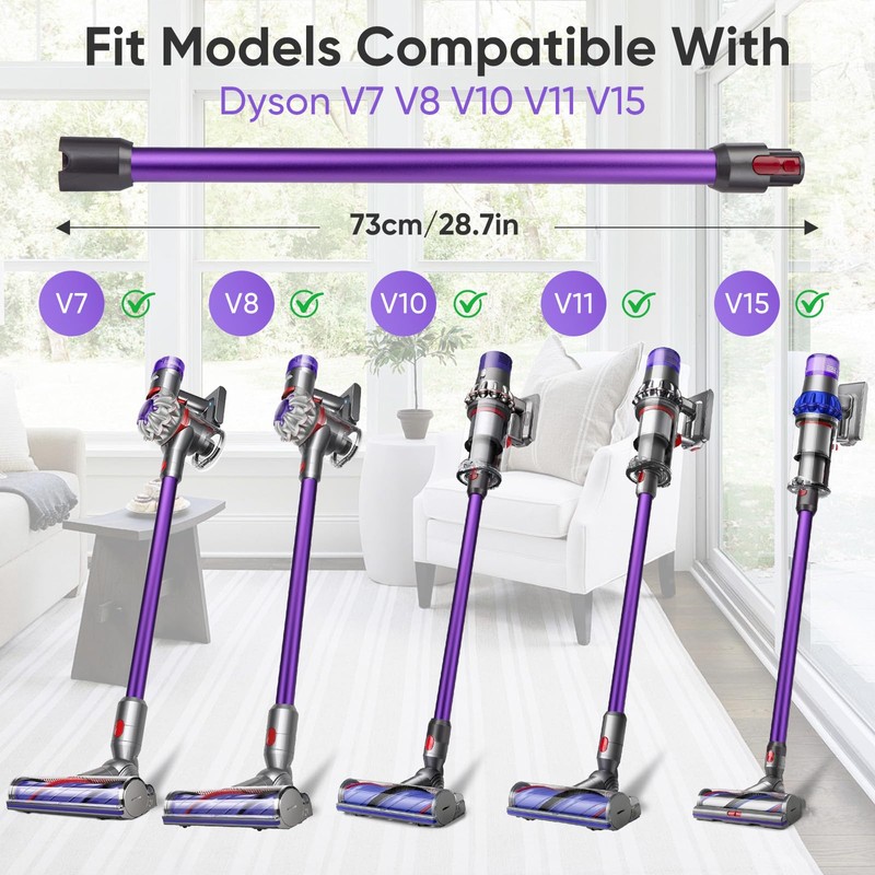 LBLVBNEWD Replacement Wand Quick Release Wand Compatible with Dyson V7
