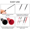 4 Pack 2mm Extended Needle Test Probes, 600V/10A Non-Destructive Multimeter