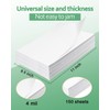 Gwybkq Glossy Printable Vinyl Sticker Paper for Inkjet Printer 150
