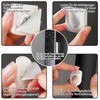 ZHTLTHZ 5 Packs Magnetic Holder Remote Control Holder Wall Universal