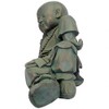 Design Toscano Resting Serene Baby Monk Asian Boy Garden Statue,