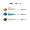 Nespresso Capsules Vertuo, Variety Pack, Medium and Dark Roast Coffee,
