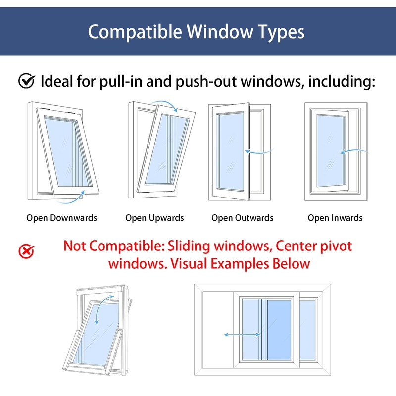 Cozary Window Seal for Mobile Air Conditioners - 3 m