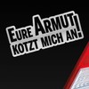 Car Sticker Eure Armut kotzt mich an. Car Motorcycle Sticker