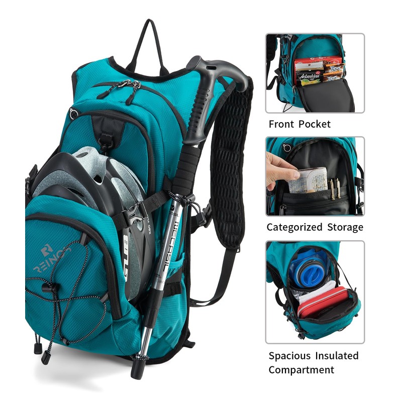 Hydration Backpack Pack with 2L Water Bladder 18L Hiking Backpack