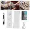 Electric Engraving Pen Set Mini Silver 10W USB Rechargeable Engraving