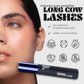 SARELLY, Kit Ojos, Máscara de Pestañas Long Cow Lashes  Desmaquillante de Ojos Lavadero, Sarelly Creativo Lab                                         