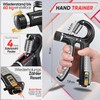 FUNFLEX Hand Trainer, Finger Trainer, Adjustable Grip Strength Trainer Set,
