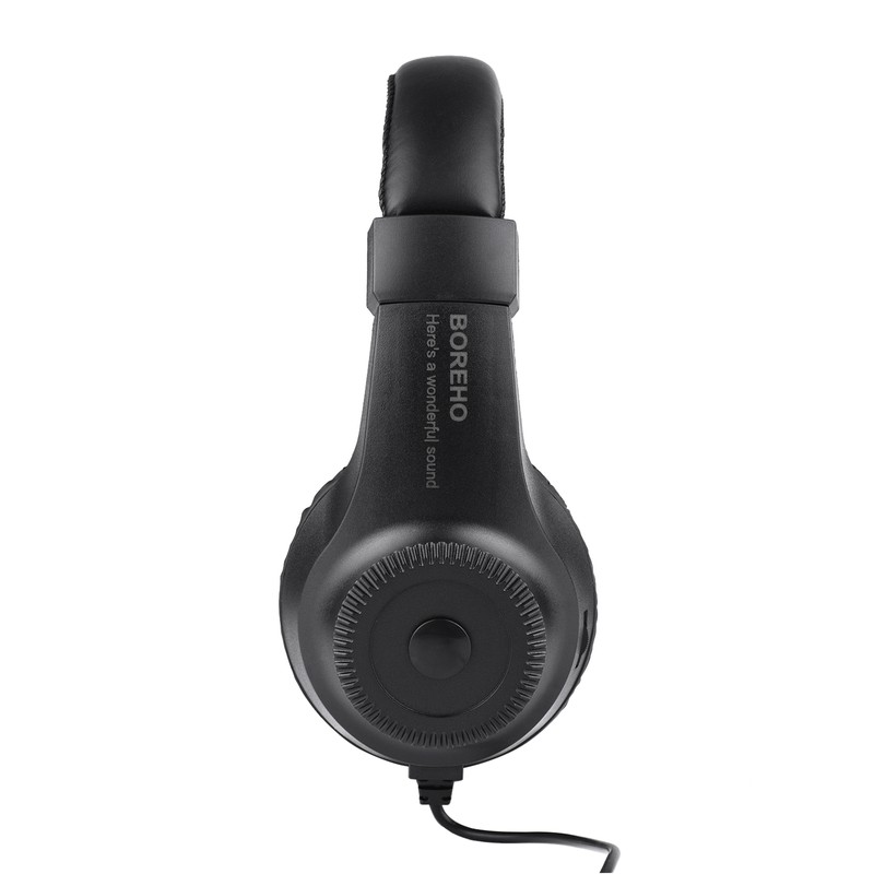 Wired Headset Self Adjusting Headband 6.5mm Single Jack Stereo Monitor