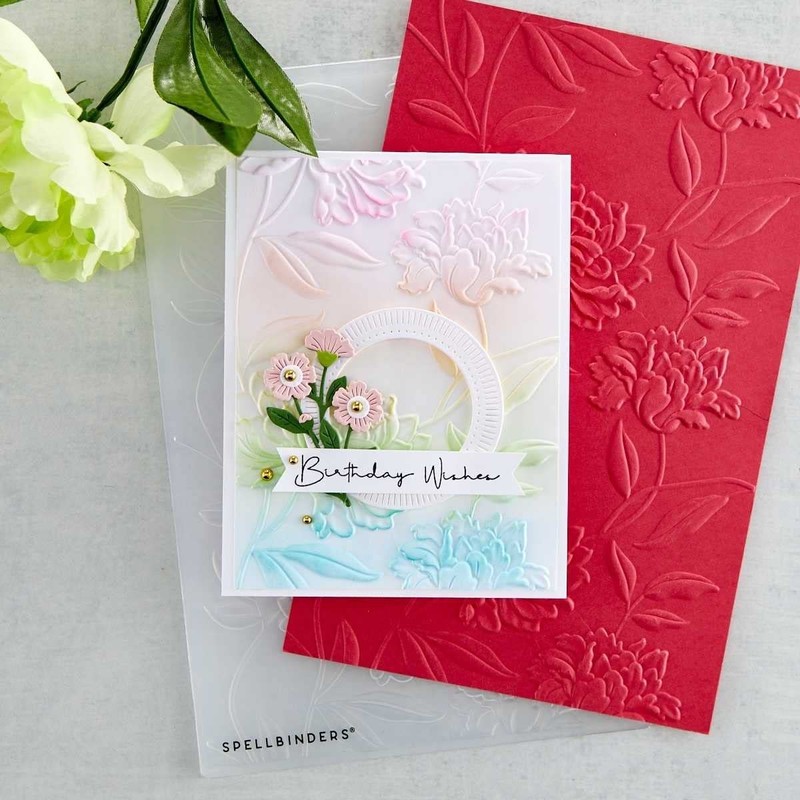 Spellbinders Bellissimi fiori opachi