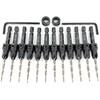 FTG USA 12 Pc #6 (9/64") Countersink Drill Bit Set