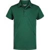 Nautica Boy's School Uniform Sensory-Friendly Short Sleeve Performance Polo, Hunter,
