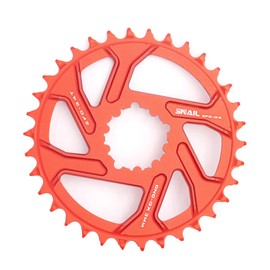 CYSKY Direct Mount Chainring 32T 34T 36T 38T 40T 3mm Offset Narrow Wide Teeth Chainring CNC 7075 Bike Chainwheel for SRAM GXP Interface Crankset (Red, 34T)