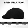 Clakllie Newsboy Caps for Men Summer Golf Hat Flat Cap