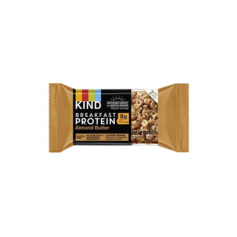 KIND Breakfast Protein Bar, Almond Butter, 1.8 Ounce