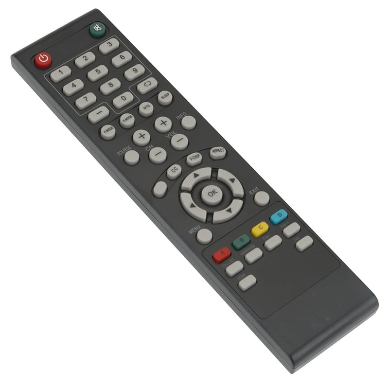 Replacement Remote Control Applicable for RCA TV RLDED4331-B RLDED3258A-H RLDED4215A-E