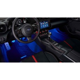 Subaru Interior Footwell Illumination Kit Blue for 2022 2023 2024 Brz H461SCC000 oem