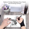 OTraki Pack of 4 Anti-fouling Gloves for Graphic Tablet Drawing