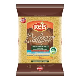 Reis Fine Bulgur, Wheat Berries, Bulgur Wheat for Salads, Meatballs & Meals, Turkish Grocery Foods, High Fiber & Protein Cereal, Whole Grain Bag, Non-GMO, Bulk, Vegan, Halal 2.2 Lbs (1000g)